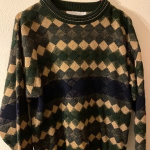 Green sweater